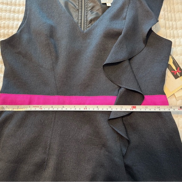 NWT Yoana Baraschi Made in NYC Sheath Dress with Shoulder Ruffle 
Size 8 - Picture 10 of 10